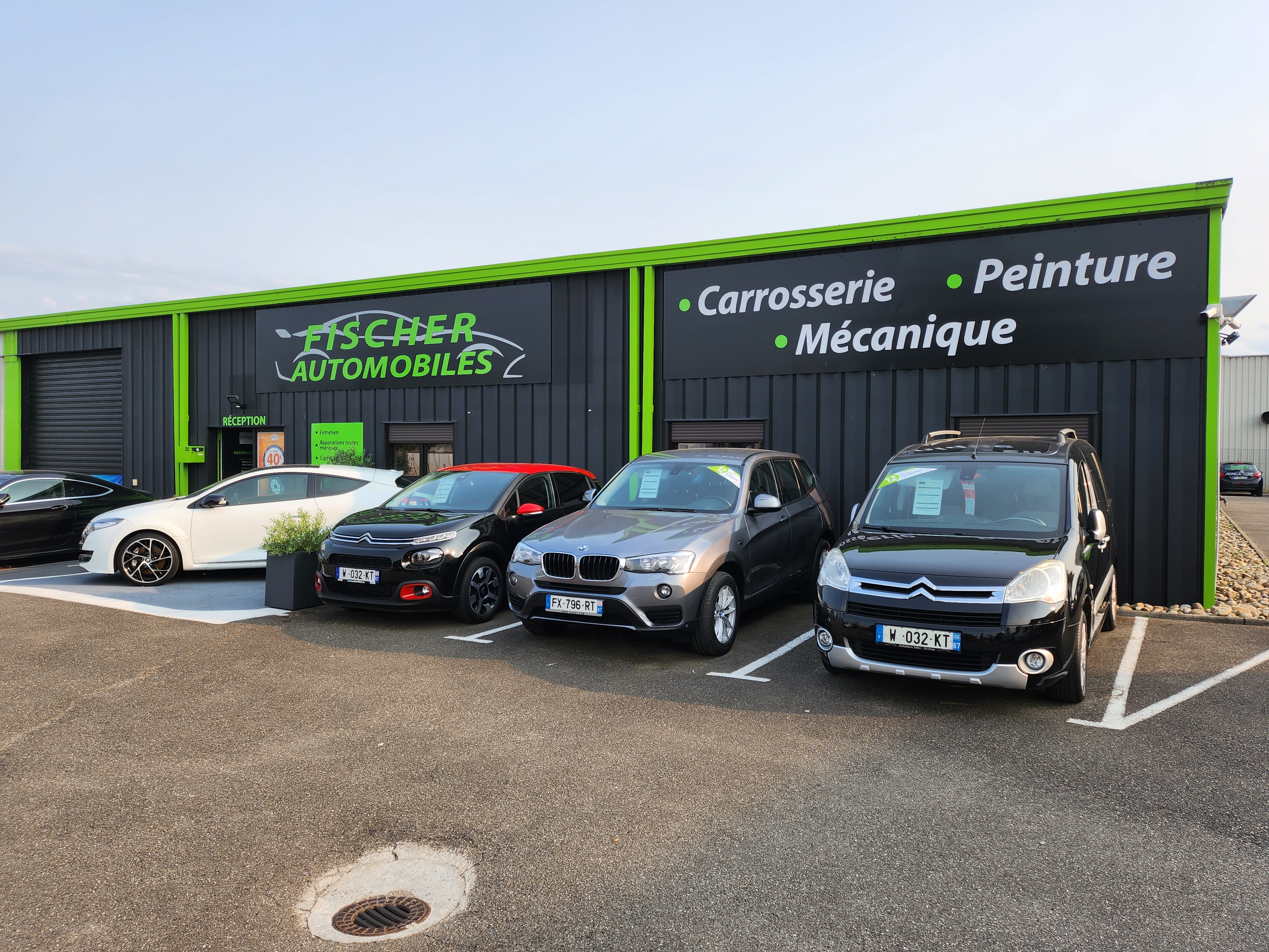 L'équipe Fischer Automobiles à Weyersheim
